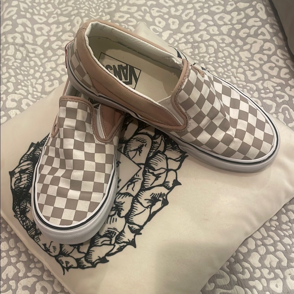 Vans Checkered Slip-On Shoes